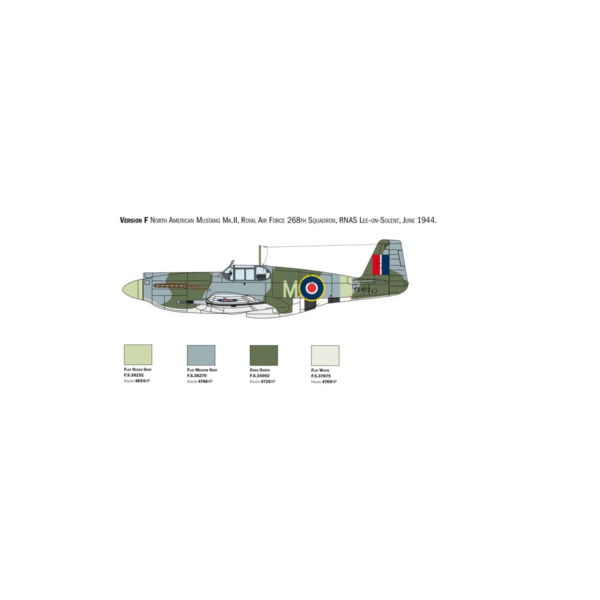 P-51A Mustang 1/72 Italeri Italeri I1423 - 8