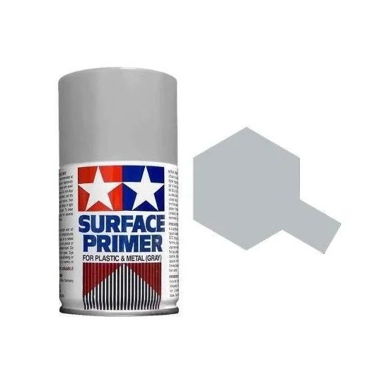 87026-Tamiya Grey Primer Spray 100ml - 87026