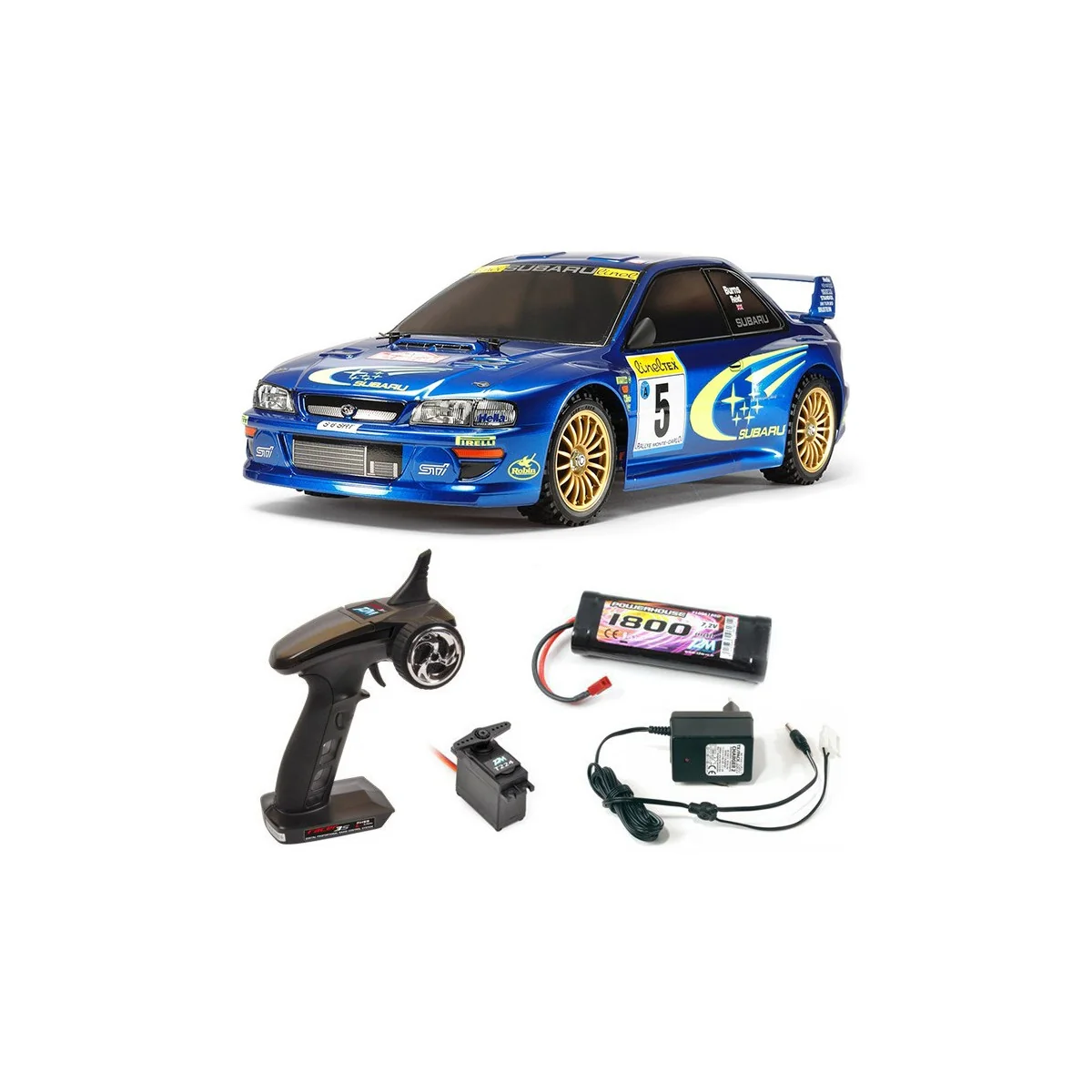 Subaru Impreza MC TT02 Kit RTR Combo Tamiya Tamiya 58631L - 1