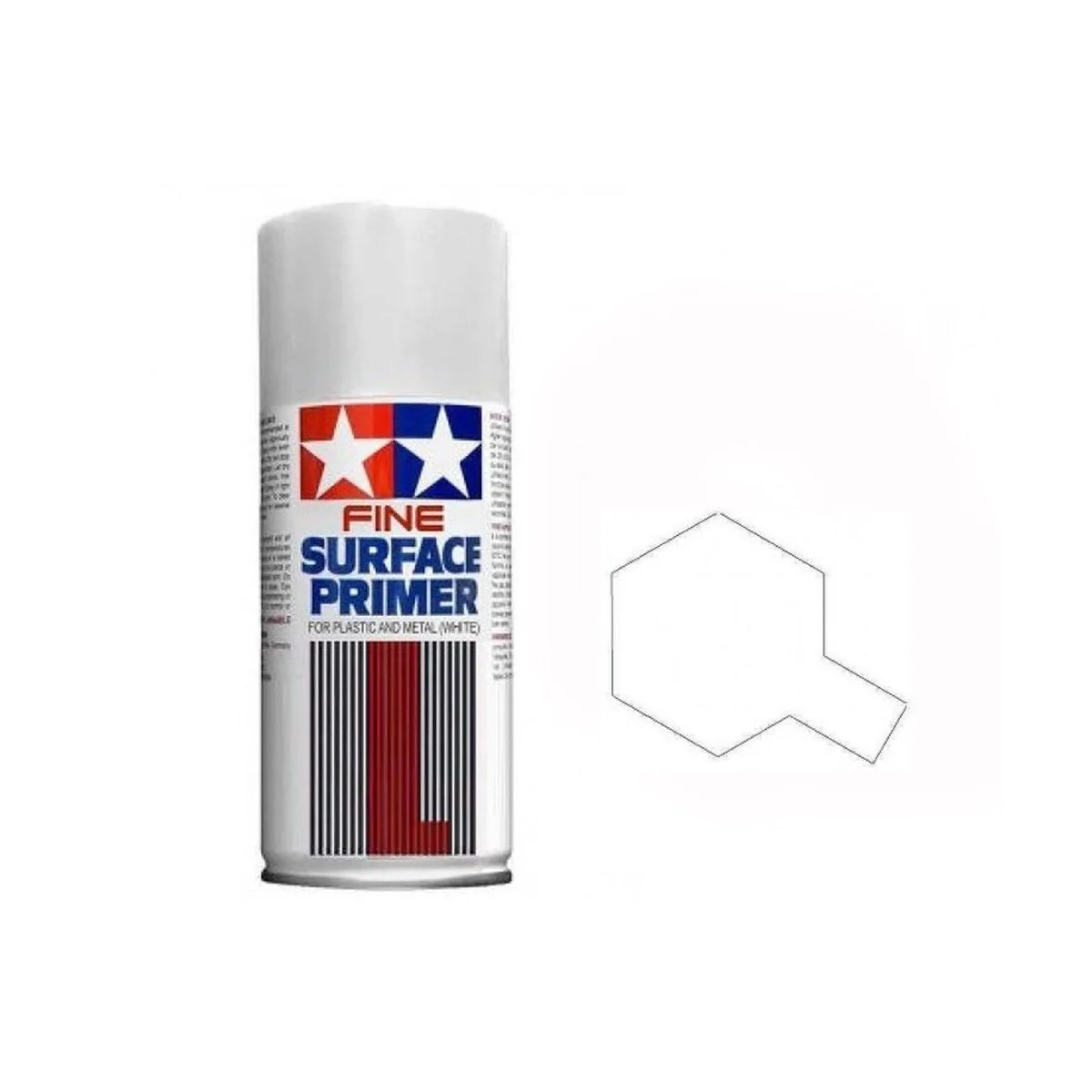 Bomb primer grip white 180ml primer Tamiya - 87044