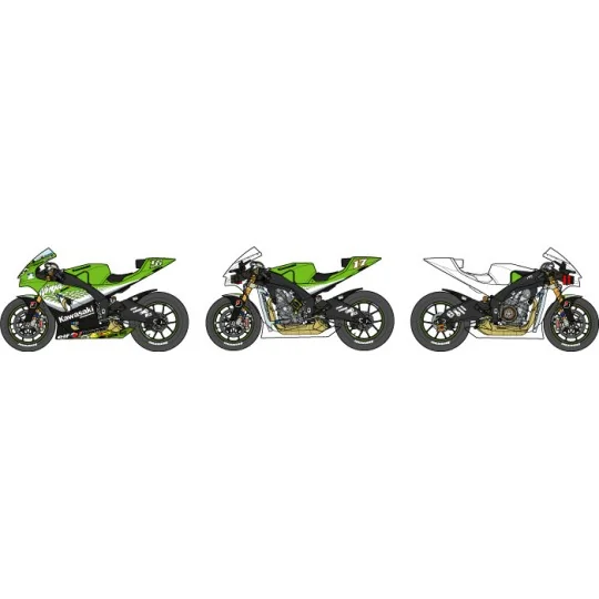 Motorcycle Kawasaki Ninja ZX-RR 1/12 Tamiya Tamiya 14109 - 2 14109-Motorcycle Kawasaki Ninja ZX-RR 1/12 Tamiya - 14109