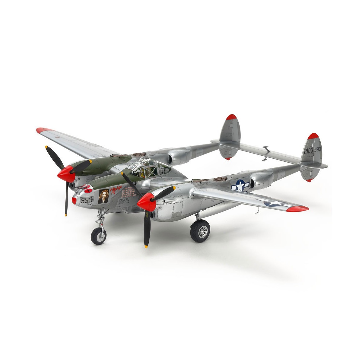 Avion Lockheed P-38J Lightning 1/48 Tamiya Tamiya 61123 - 1