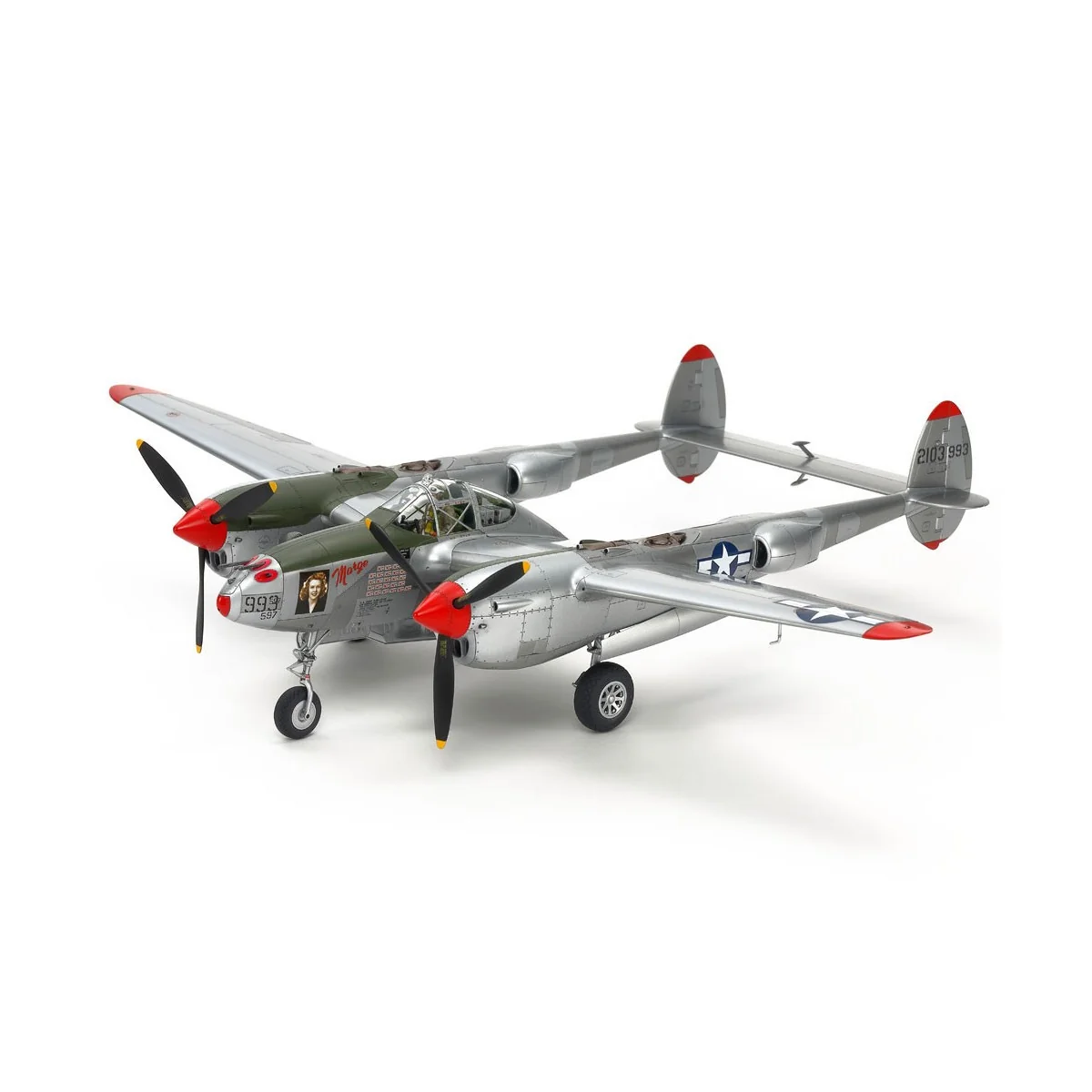 Lockheed P-38J Lightning 1/48 Tamiya aircraft Tamiya 61123 - 1