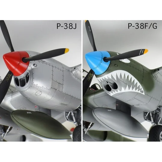 61123-Lockheed P-38J Lightning 1/48 Tamiya aircraft