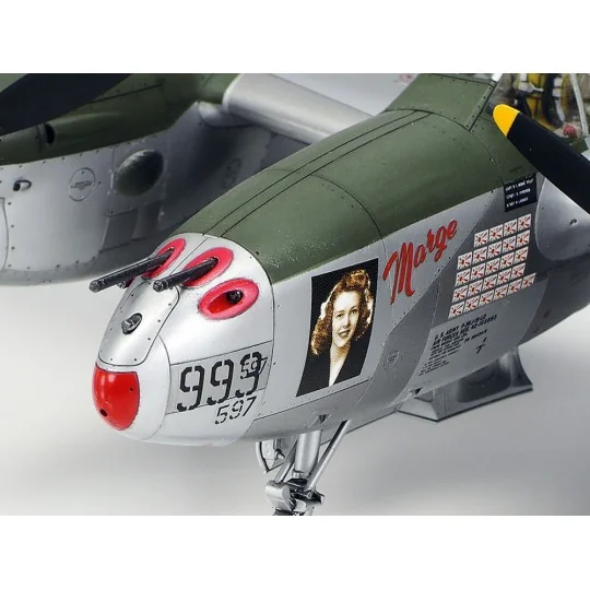 61123-Lockheed P-38J Lightning 1/48 Tamiya aircraft - 61123