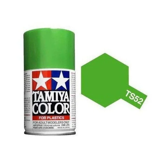 85052-Tamiya TS52 Gloss Candy Green Spray Paint - 85052