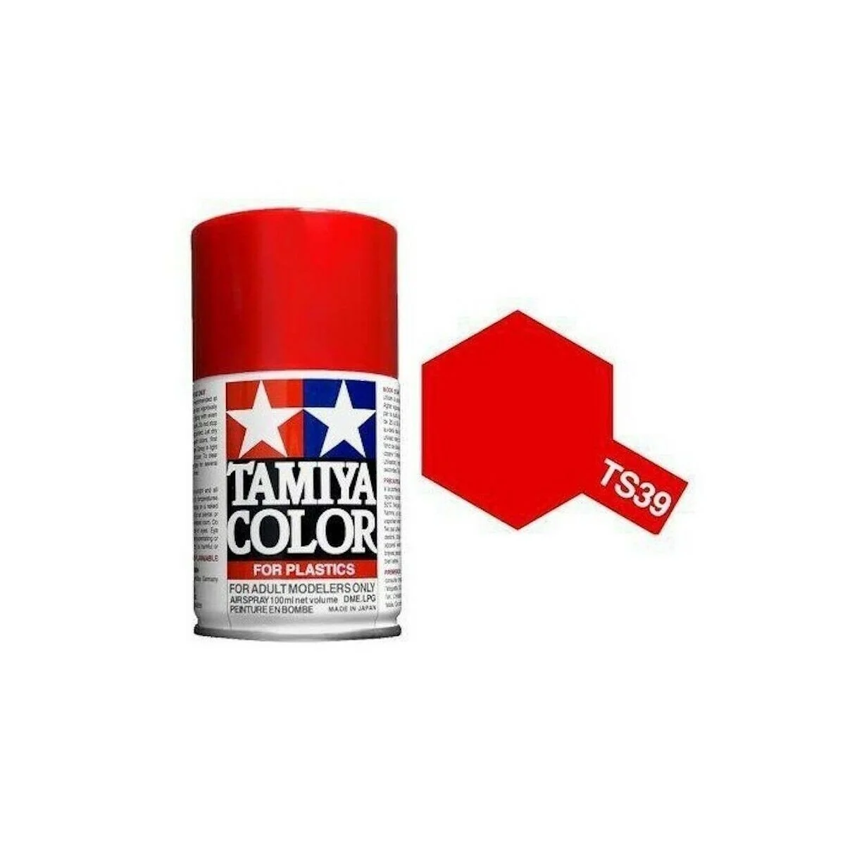 Peinture bombe Rouge Mica brillant TS39 Tamiya Tamiya 85039 - 1