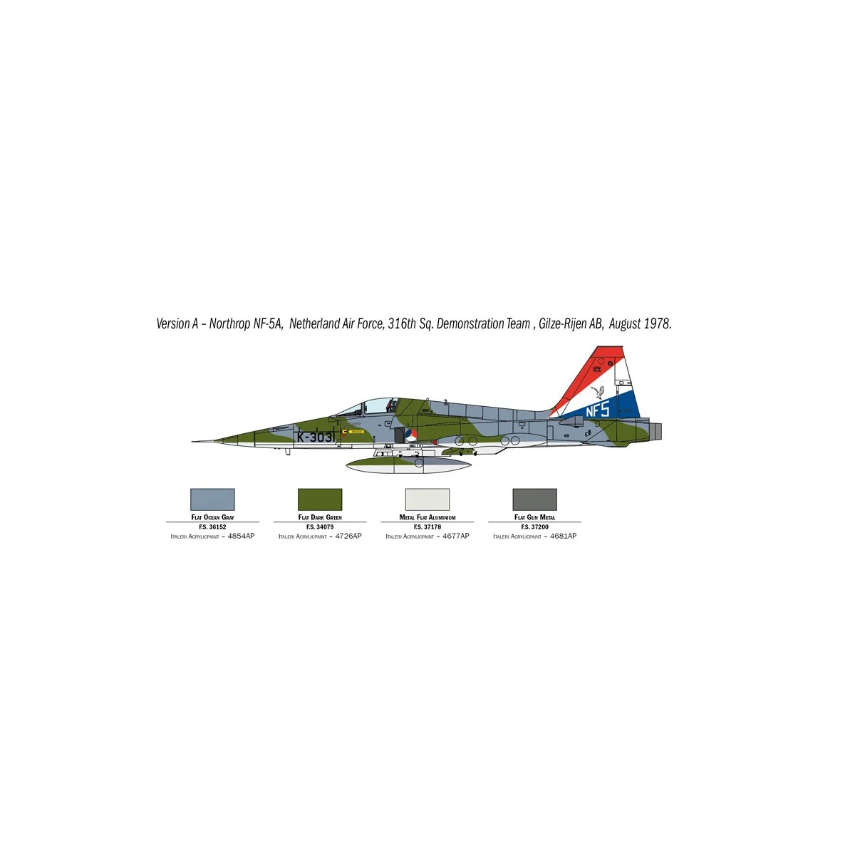 F-5A Freedom Fighter 1/72 Italeri aircraft Italeri I1441 - 4 F-5A Freedom Fighter 1/72 Italeri aircraft Italeri I1441 - 4