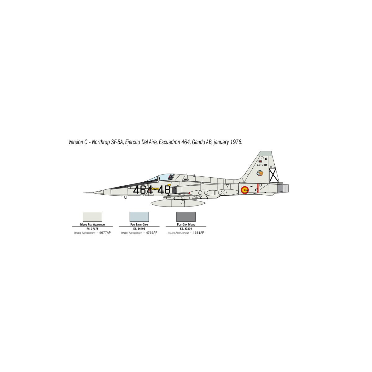 Avion F-5A Freedom Fighter 1/72 Italeri Italeri I1441 - 6