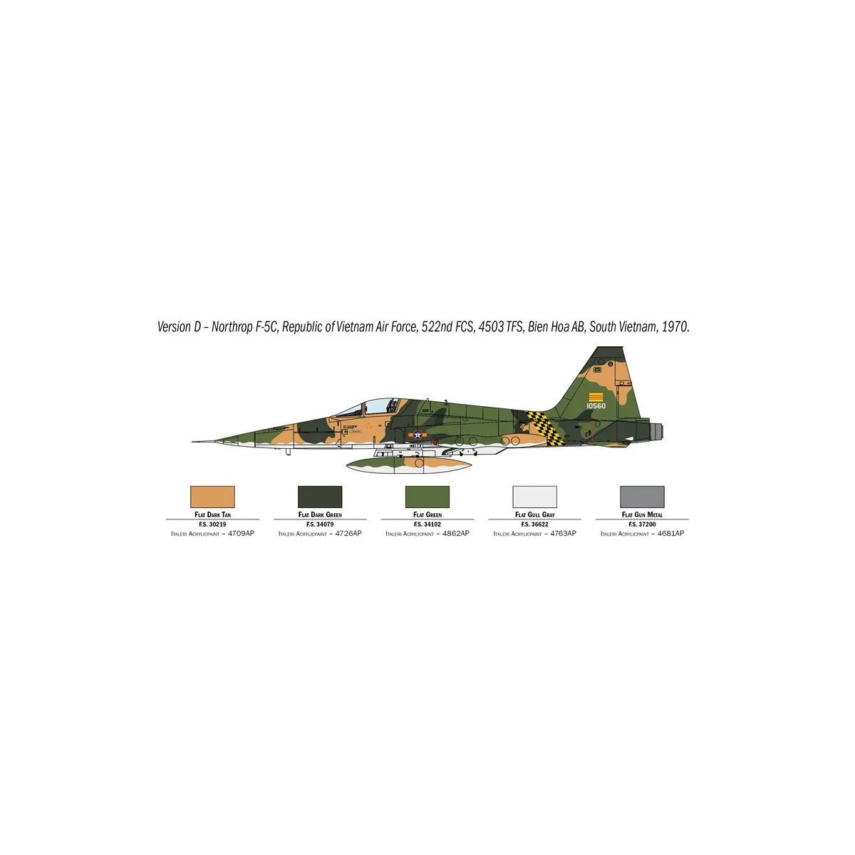 Avion F-5A Freedom Fighter 1/72 Italeri Italeri I1441 - 7 Avion F-5A Freedom Fighter 1/72 Italeri Italeri I1441 - 7