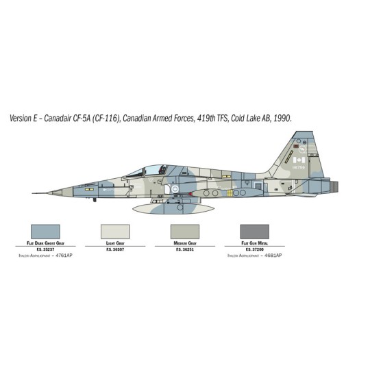 F-5A Freedom Fighter 1/72 Italeri aircraft Italeri I1441 - 8 I1441-F-5A Freedom Fighter 1/72 Italeri aircraft - I1441