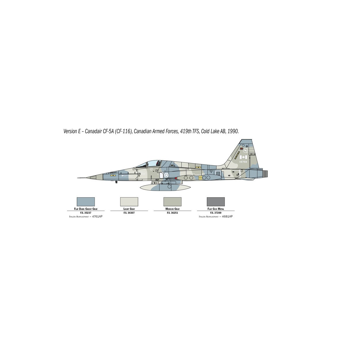 Avion F-5A Freedom Fighter 1/72 Italeri Italeri I1441 - 8