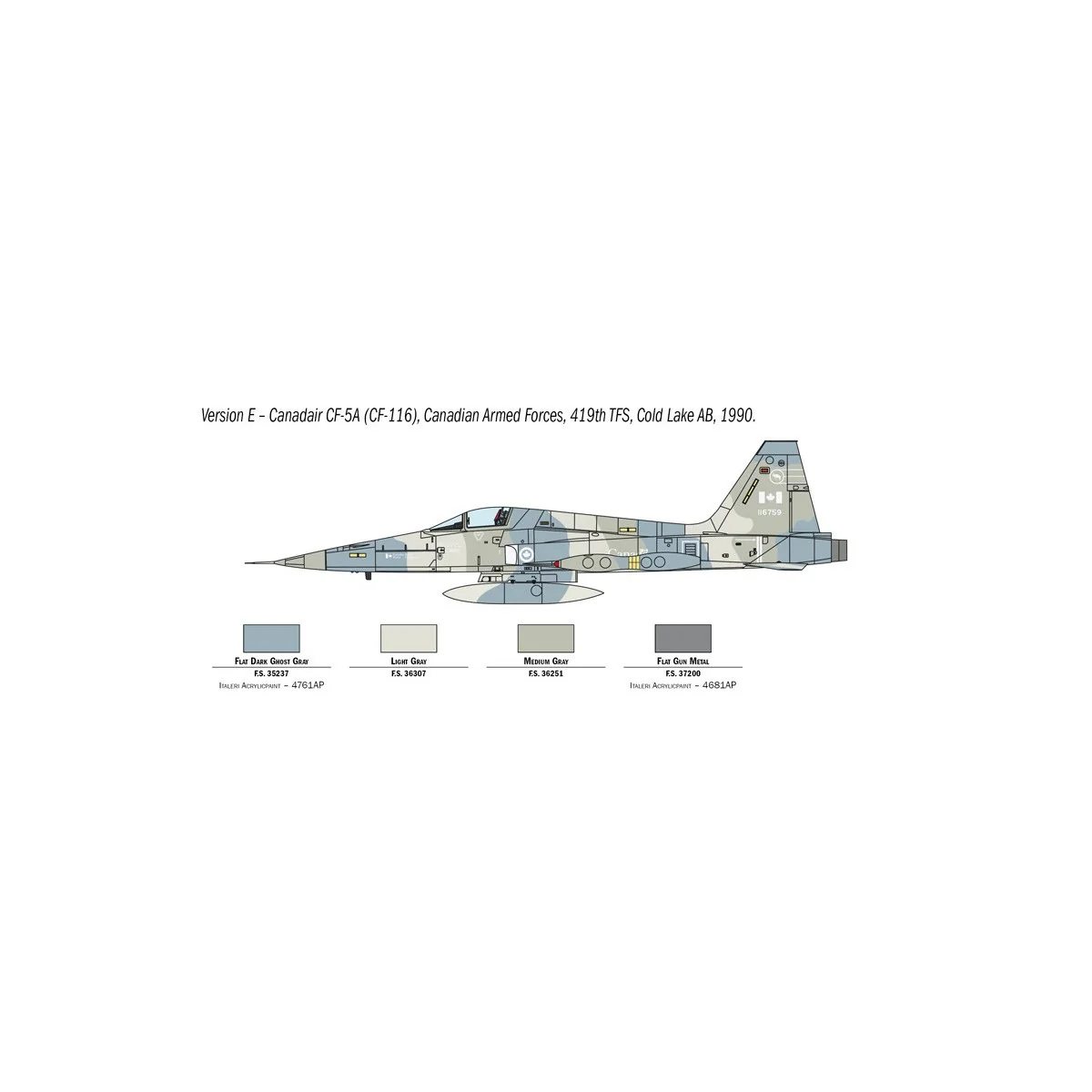 Avion F-5A Freedom Fighter 1/72 Italeri Italeri I1441 - 8 Avion F-5A Freedom Fighter 1/72 Italeri Italeri I1441 - 8