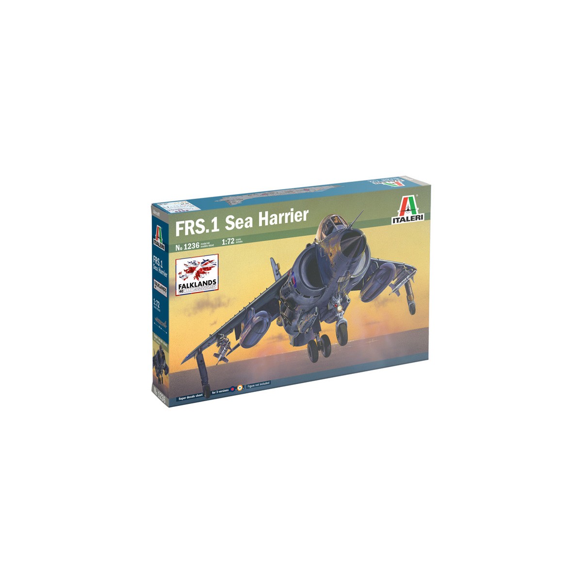 Avion Sea Harrier FRS.1 1/72 Italeri Italeri I1236 - 2
