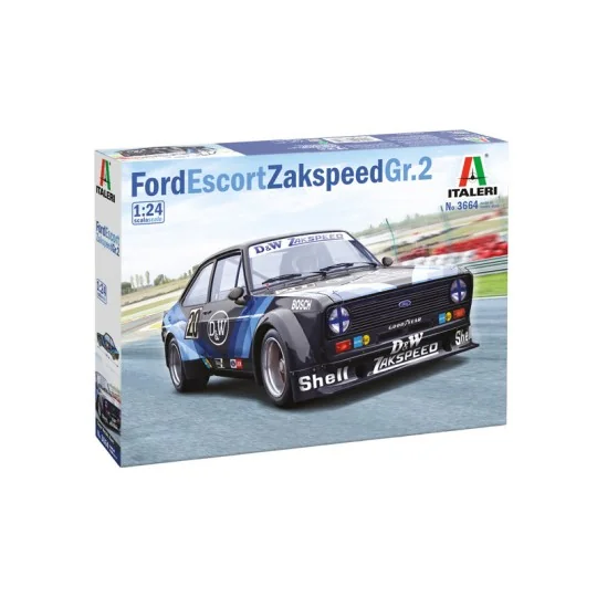 Ford Escort Zakspeed Gr.2 1/24 Italeri Italeri I3664 - 2 I3664-Ford Escort Zakspeed Gr.2 1/24 Italeri - I3664