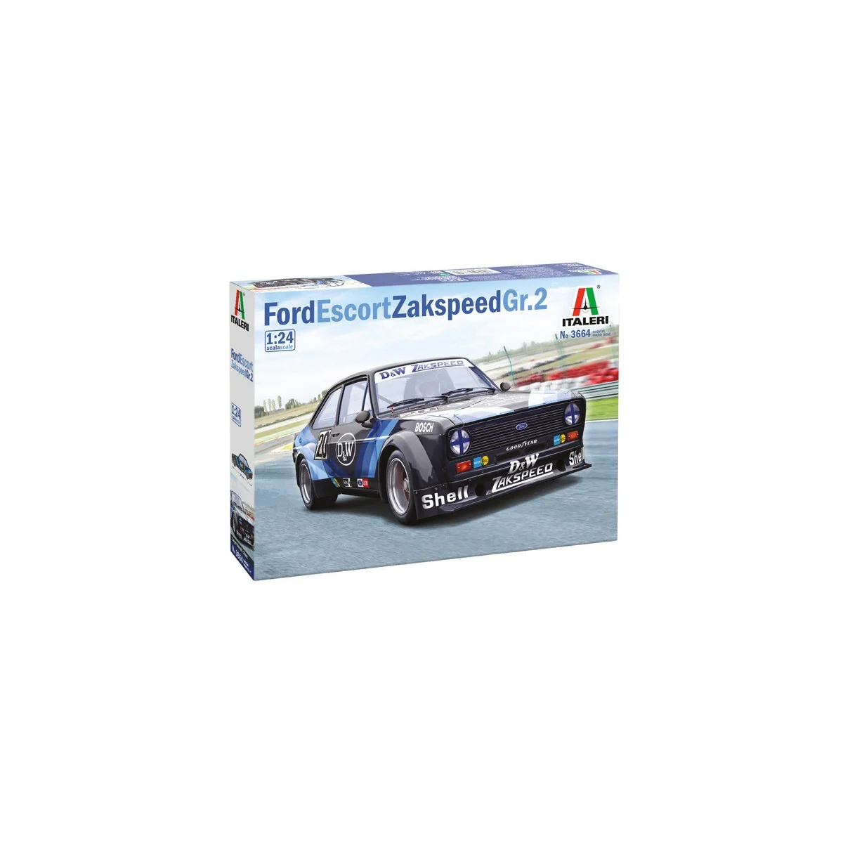 Ford Escort Zakspeed Gr.2 1/24 Italeri Italeri I3664 - 2 Ford Escort Zakspeed Gr.2 1/24 Italeri Italeri I3664 - 2