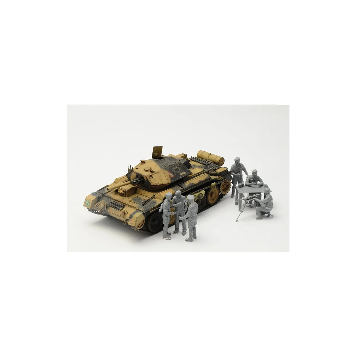 Char Crusader Mk.III et Equipage 1/35 Italeri Italeri I6592 - 7 Char Crusader Mk.III et Equipage 1/35 Italeri Italeri I6592 - 7