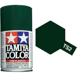 Paint bomb Matt dark green TS2 Tamiya - 85002