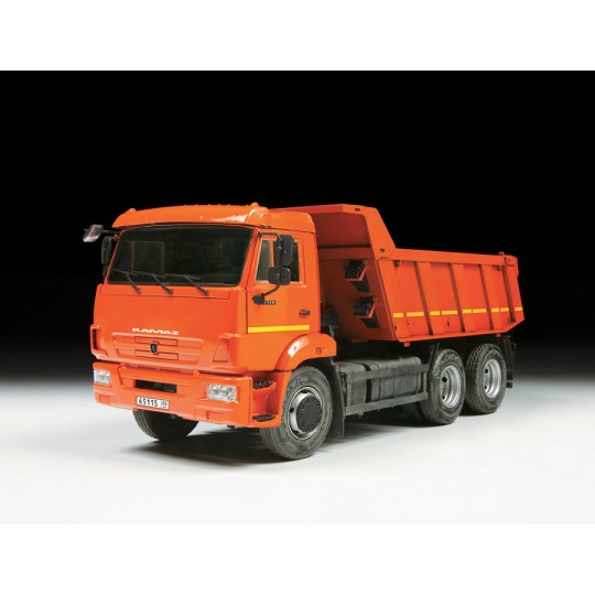 Z3650-Camion benne Kamaz-65115 1/35 Zvezda