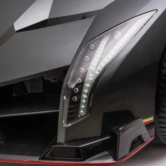 SV-50969-Voiture E-Street Lamborghini Veneno 12V 2WD 2.4Ghz Siva - SV-50969