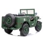 SV-50991-Car Military Jeep 3 seats 12V 4WD 2.4Ghz Siva