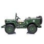 SV-50991-Car Military Jeep 3 seats 12V 4WD 2.4Ghz Siva