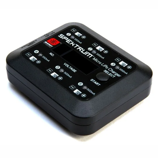 Chargeur Smart Micro 6-ports DC/USB 1S Lipo Spektrum Spektrum SPMXC1060 - 3 SPMXC1060-Chargeur Smart Micro 6-ports DC/USB 1S Lipo Spektrum - SPMXC1060