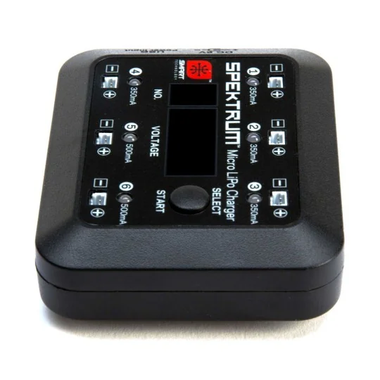 Smart Micro Charger 6-port DC/USB 1S Lipo Spektrum Spektrum SPMXC1060 - 5 SPMXC1060-Smart Micro Charger 6-port DC/USB 1S Lipo Spektrum - SPMXC1060