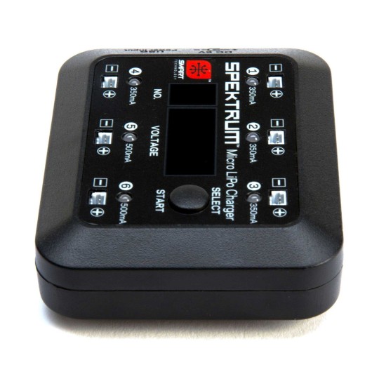 SPMXC1060-Chargeur Smart Micro 6-ports DC/USB 1S Lipo Spektrum - SPMXC1060