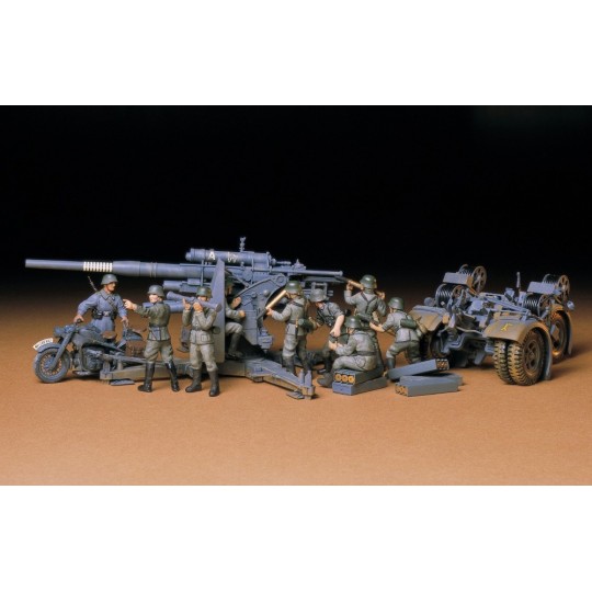 35017-Canon FlaK 36/37 88mm 1/35 Tamiya