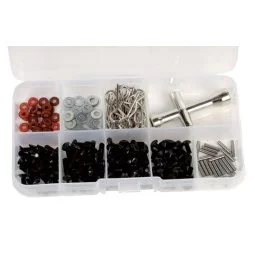 Boite de vis + accessoires voiture 270 pièces - T2M T2M T422556 - 1