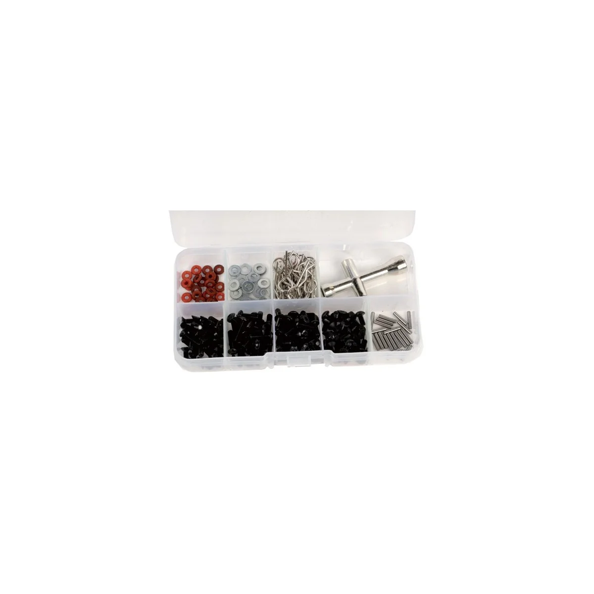 Screw box + car accessories 270 pieces - T2M T2M T422556 - 1 Screw box + car accessories 270 pieces - T2M T2M T422556 - 1