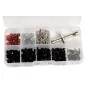T422556-Boite de vis + accessoires voiture 270 pièces - T2M - T422556