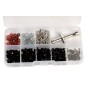 T422556-Screw box + car accessories 270 pieces - T2M