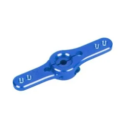 Dual lockable servo rudder alu 25T blue T2M T2M T422567B - 1