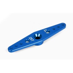 Palonnier servo double alu 25T bleu T2M T2M T422564B - 1