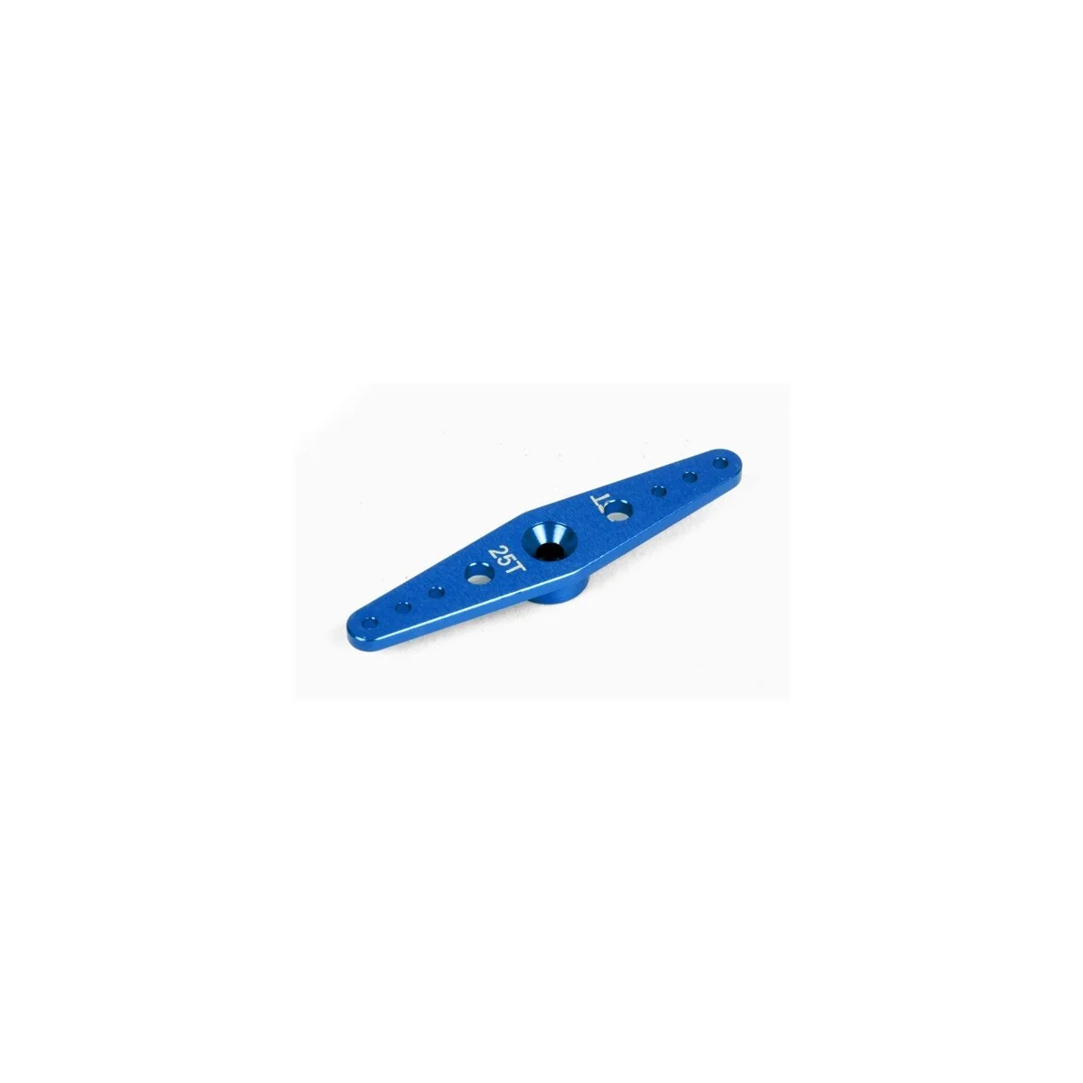 Palonnier servo double alu 25T bleu T2M T2M T422564B - 1