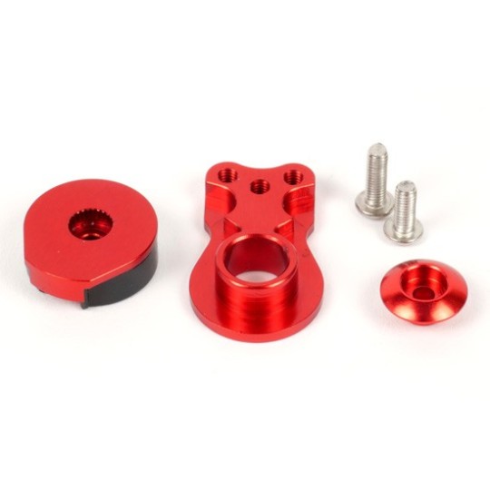 T422585R-Save servo alu 25T red T2M