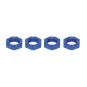 T422581B-1/8 Scale Buggy Wheel Nuts 17mm Blue (4) T2m - T422581B
