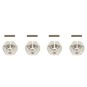 T422572G-Hexagons of wheels alu gray 12mm (4) T2m - T422572G