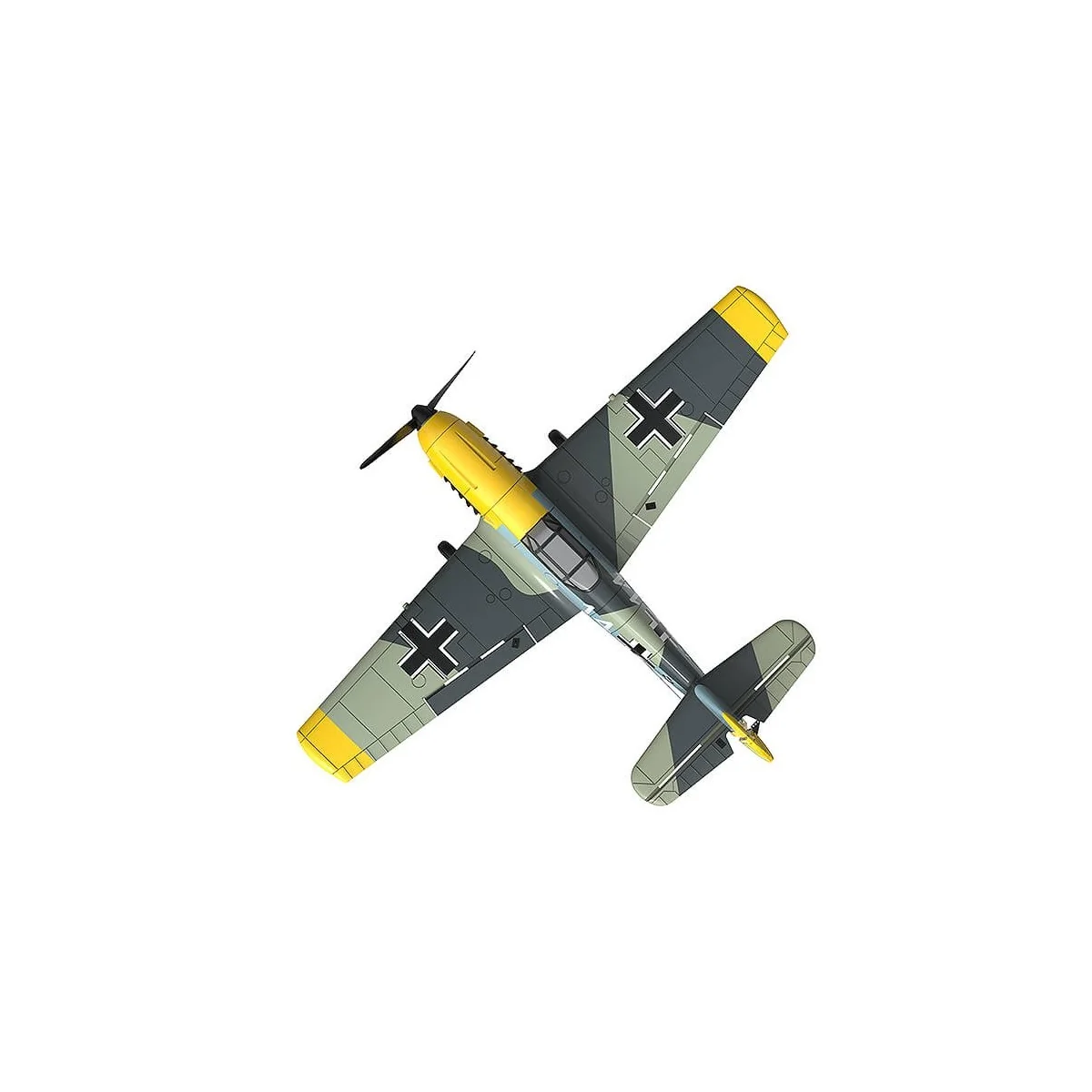 Messerschmitt BF109 400mm aircraft with RTF Volantex flight stabilizer Volantex V761-11 - 7