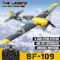 V761-11-Avion Messerschmitt BF109 400mm avec stabilisateur de vol RTF Volantex