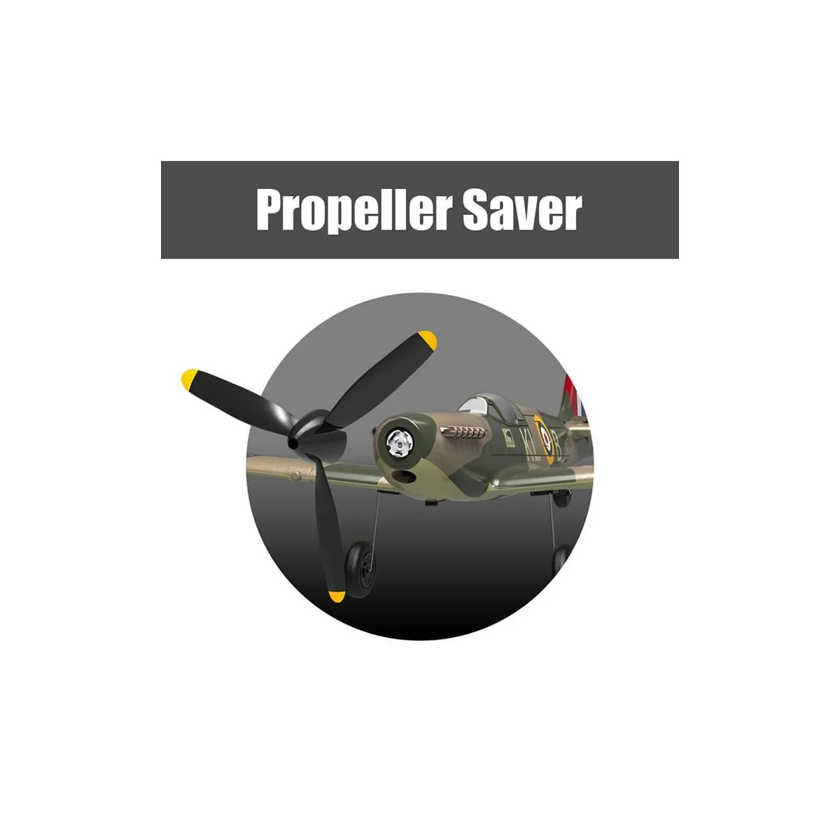 Avion Spitfire 400mm avec stabilisateur de vol RTF Volantex Volantex V761-12V2G - 3