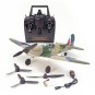 V761-12V2G-Spitfire 400mm aircraft with Volantex RTF flight stabilizer