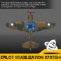 P40 Warhawk 400mm aircraft with RTF Volantex flight stabilizer Volantex V761-13 - 5 V761-13-P40 Warhawk 400mm aircraft with RTF Volantex flight stabilizer - V761-13