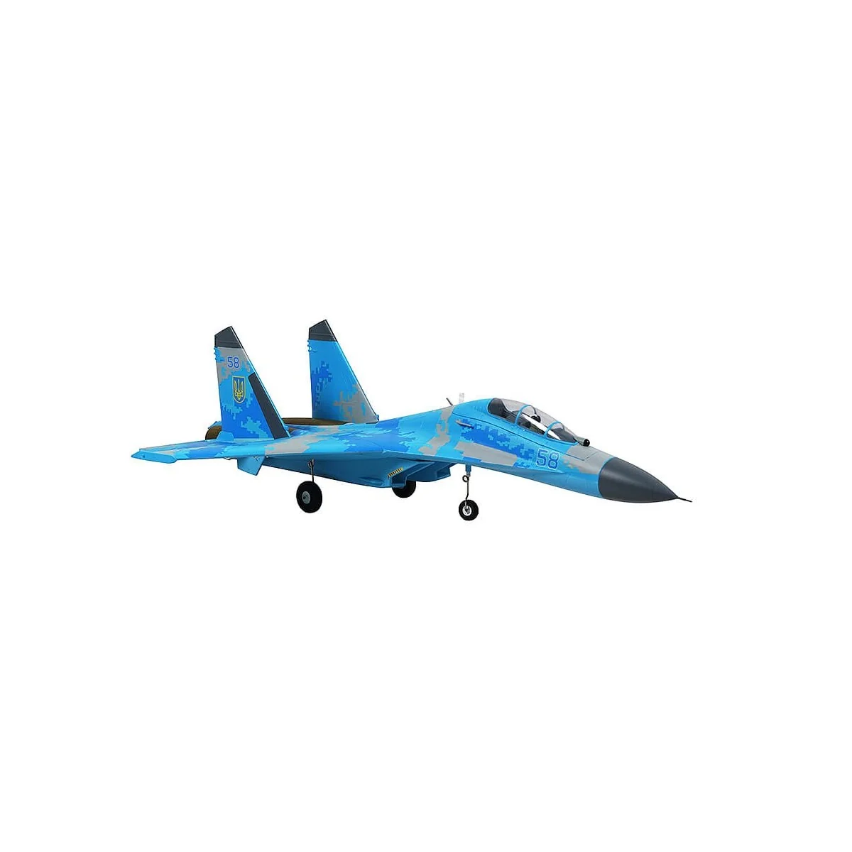 Jet EDF SU-27 Bi-Turbine 50mm env. 750mm PNP XFly XF109P-C - 1