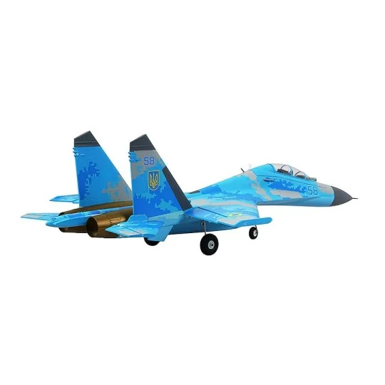 EDF SÜ-27 Bi-Turbine Jet 50mm approx. 750mm PNP XFly XF109P-C - 2 XF109P-C-EDF SÜ-27 Bi-Turbine Jet 50mm approx. 750mm PNP XFly - XF109P-C