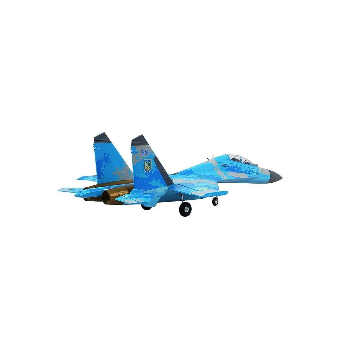 EDF SÜ-27 Bi-Turbine Jet 50mm approx. 750mm PNP XFly XF109P-C - 2 EDF SÜ-27 Bi-Turbine Jet 50mm approx. 750mm PNP XFly XF109P-C - 2