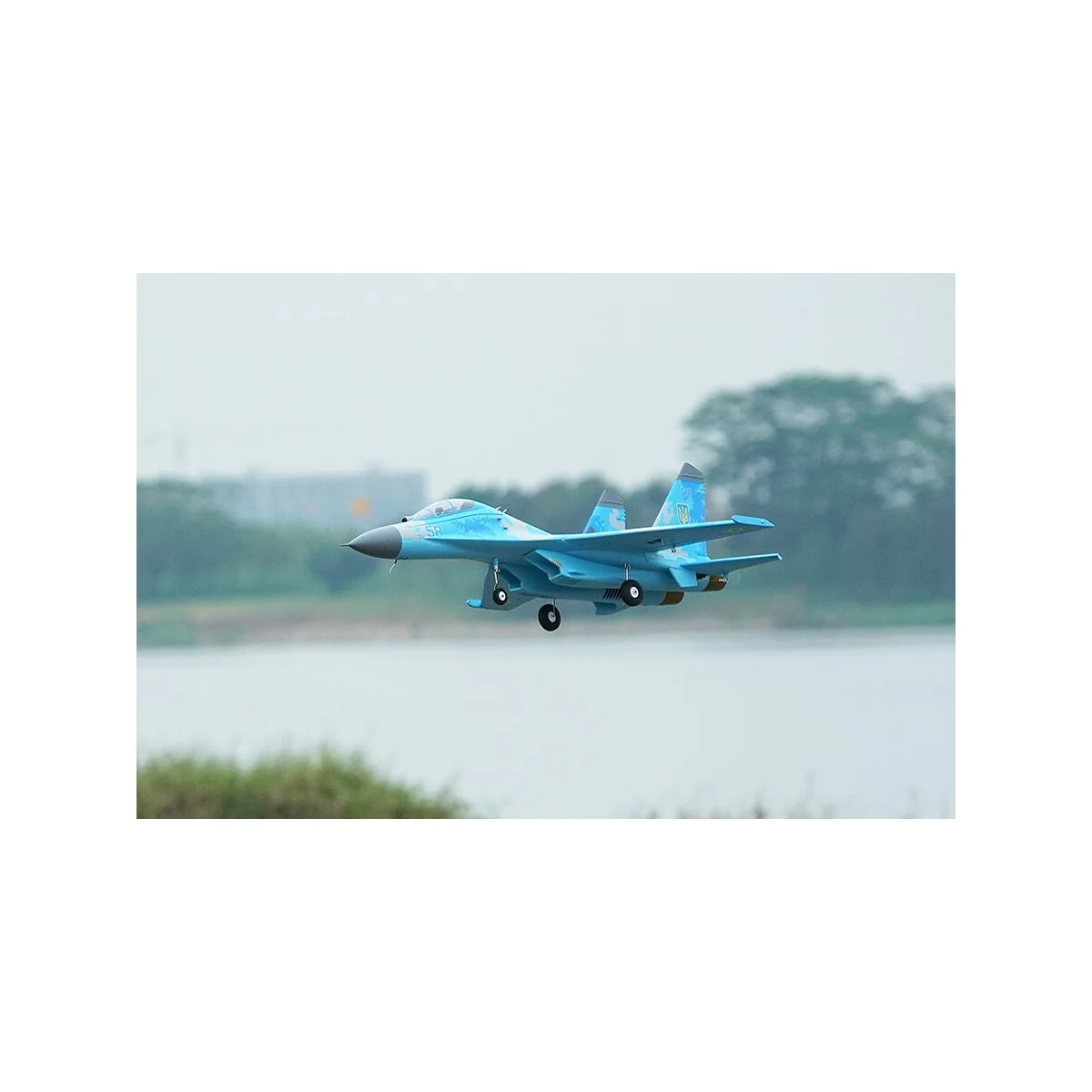 Jet EDF SU-27 Bi-Turbine 50mm env. 750mm PNP XFly  XF109P-C - 7