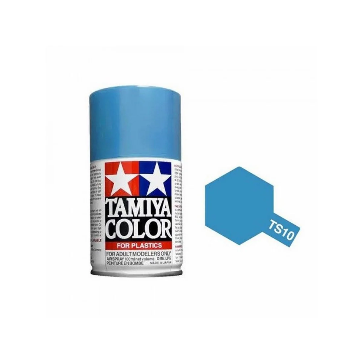 Paint bomb brilliant blue of France TS10 Tamiya - 85010 Paint bomb brilliant blue of France TS10 Tamiya - 85010